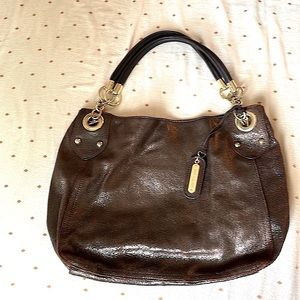 *Genuine Leather *Brown leather purse